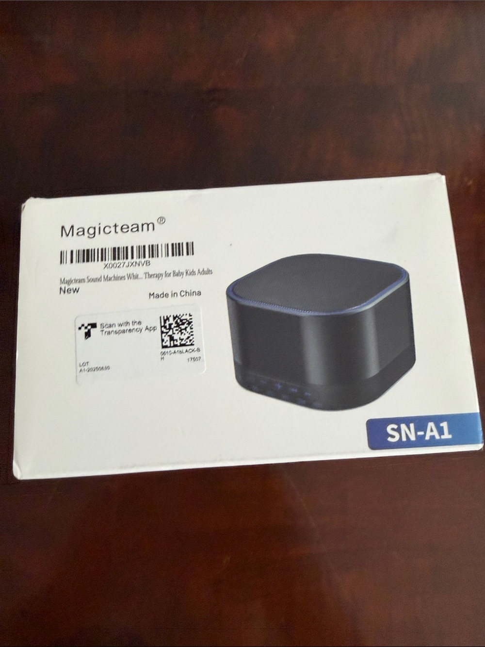 Magicteam SN-A1 Portable Sound Machine - Black NWT